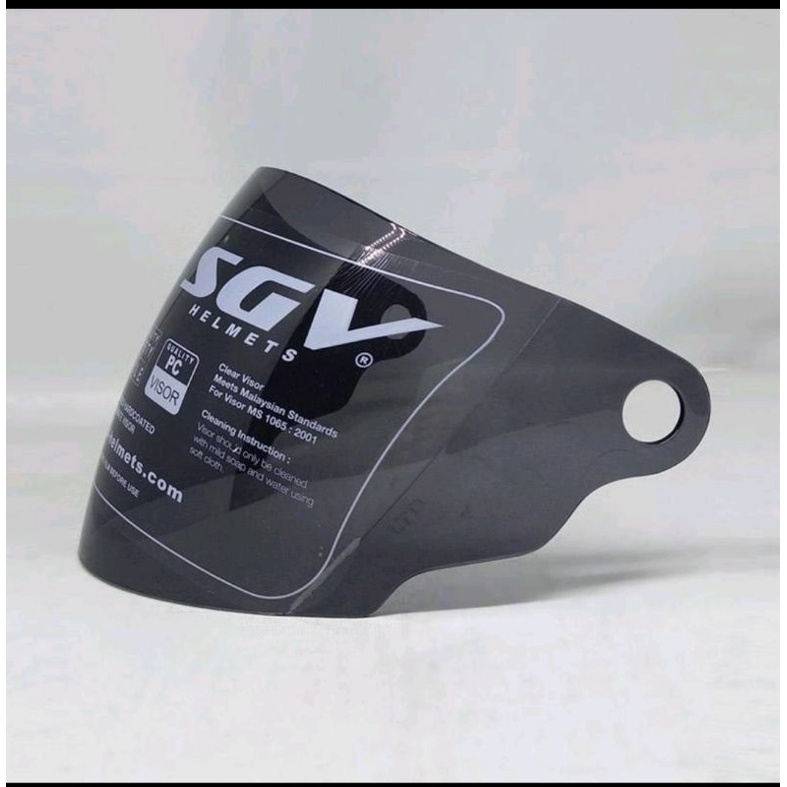 Kaca Helm LTD Smoke / Hitam 100% Original Malasya