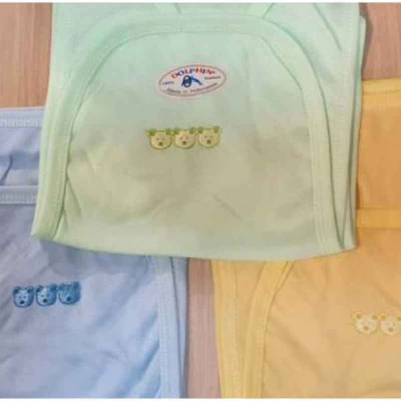 6pcs popok bayi polos dolphin100% cotton / popok dolphin polos / popok ikat bayi /popok kain