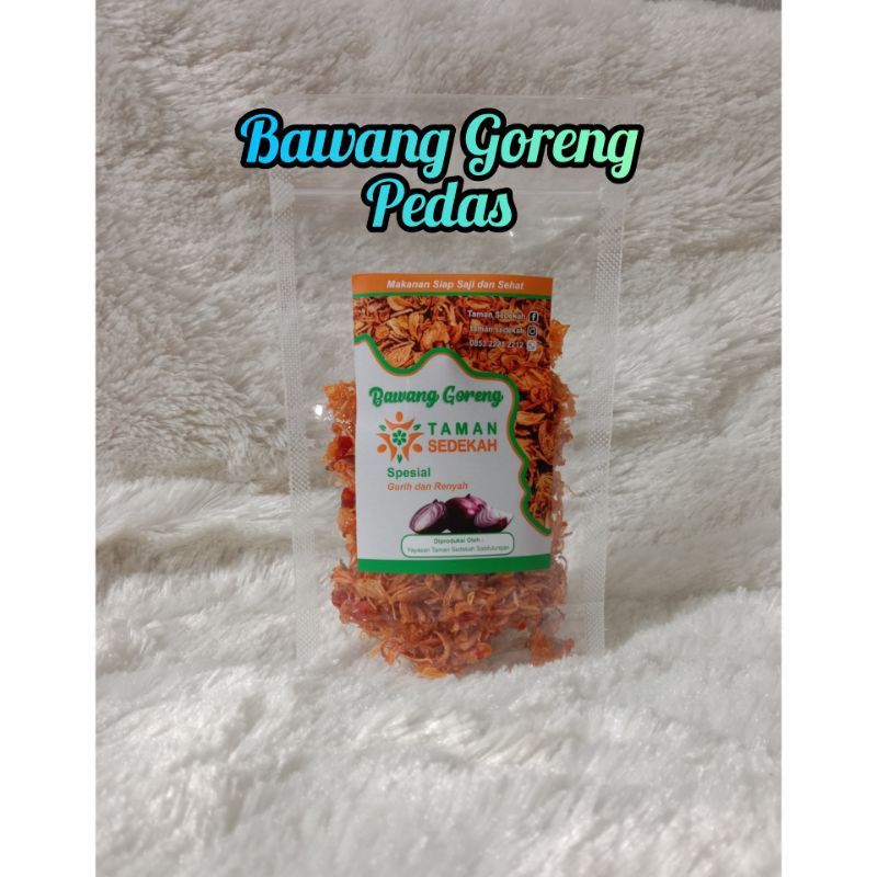 

Bawang Goreng Pedas dan renyah