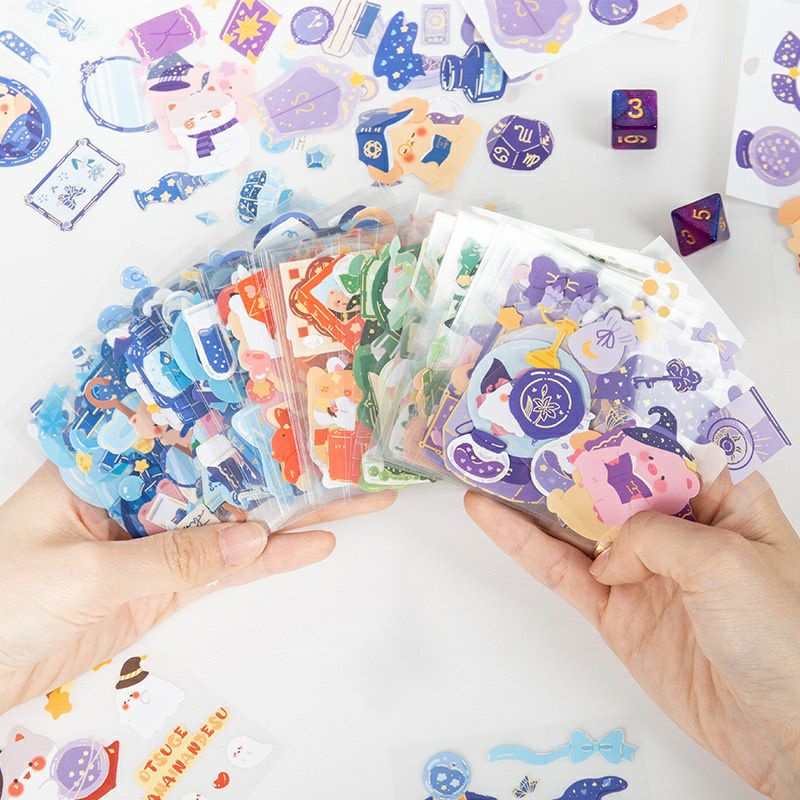 

(4lembar mix)Stiker lucu beragam motif cantik untuk jurnal dan sekolah