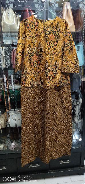 Prada Batik Dres Gamis Batik Longdres Maxidres Katun Primisima Toyobo Original Ori Naura
