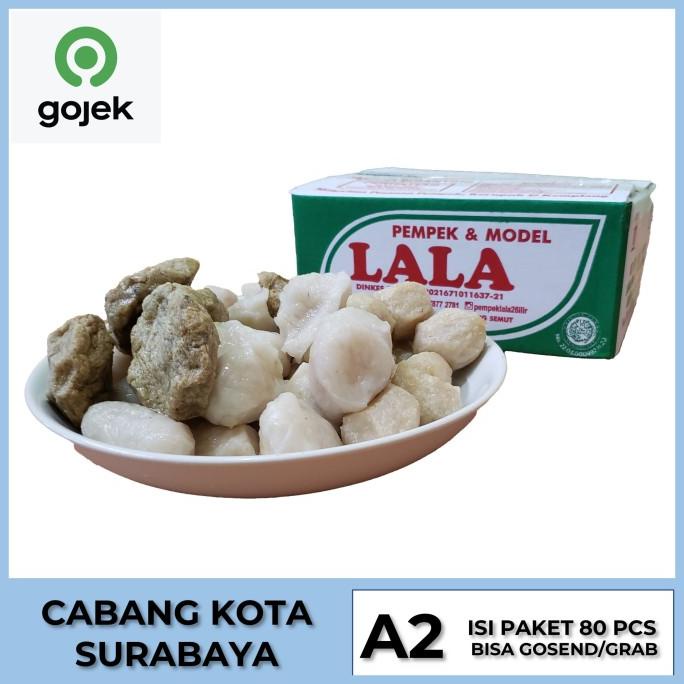 Pempek Palembang Lala Paket A2 Pempek isi 80 Pcs