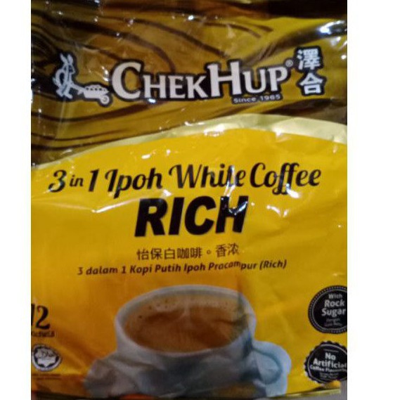 CHEKHUP RICH 3in1 ipoh white coffee