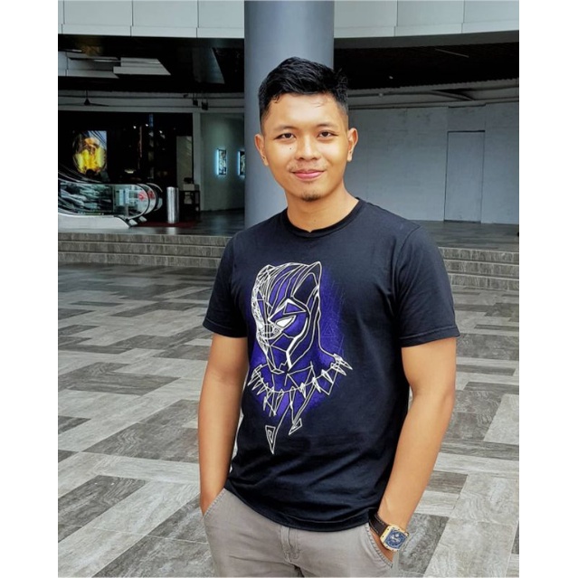 KAOS BLACKPANTHER AZURA SUPERHERO