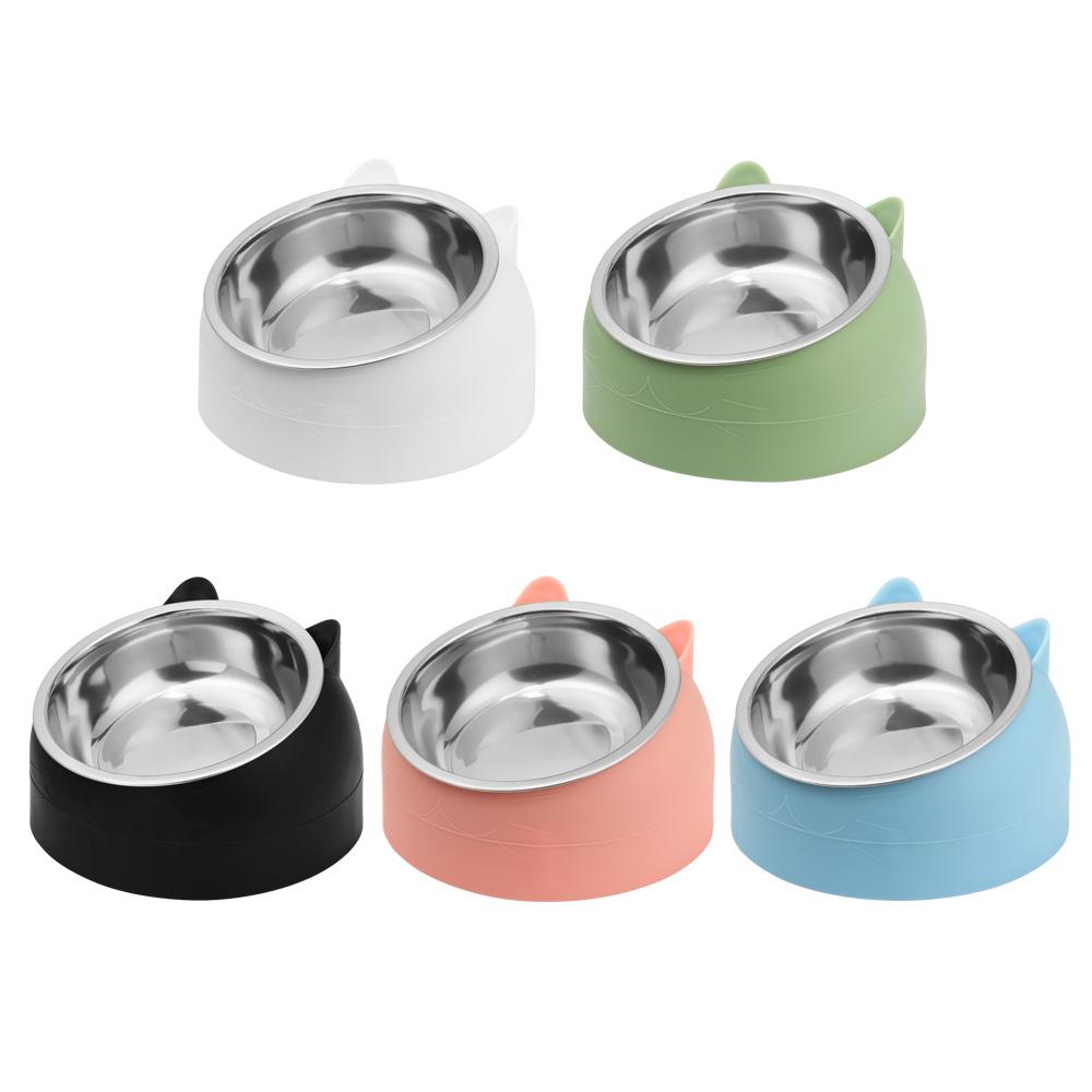 Wonder Feeding Bowl Piring Makanan Air Tetap Stainless Steel Tahan Lama