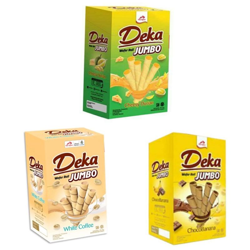 

Deka Wafer Roll jumbo (20x16gram)