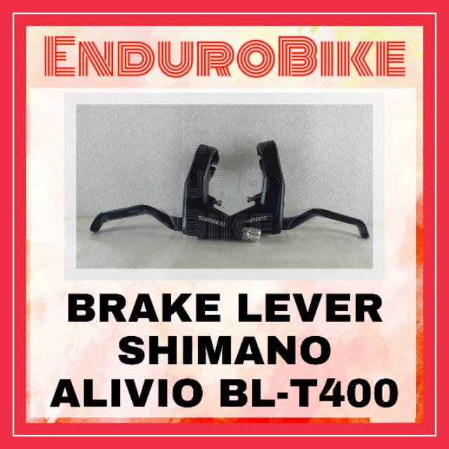 BRAKE LEVER SHIMANO ALIVIO BL-T4000 TUAS HANDLE REM FLAT BAR MTB SEPEDA LIPAT SELI