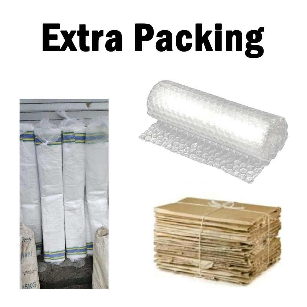 

EXTRA BUBBLE WRAP UNTUK TAMBAHAN PACKING
