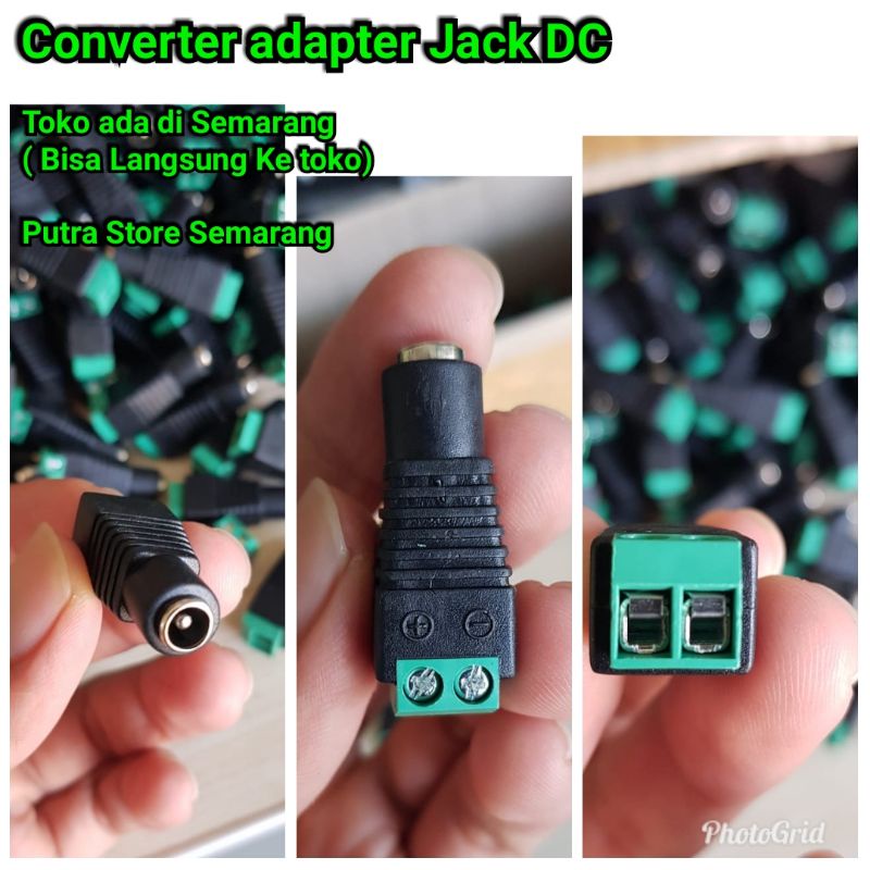 Converter Jack DC Konverter colokan DC Adapter Jack DC