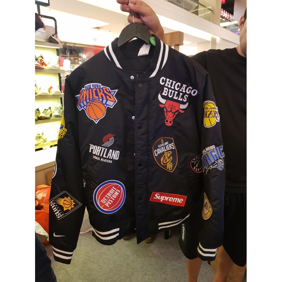 supreme nba bomber jacket