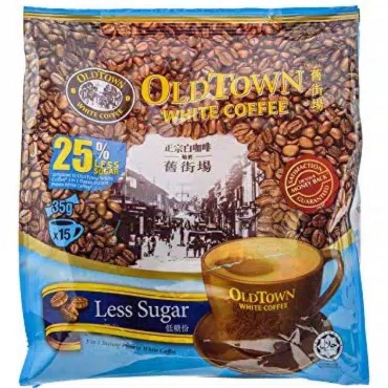 

Old Town White Coffee 3in1 Less Sugar / Kopi Oldtown Kurang Gula