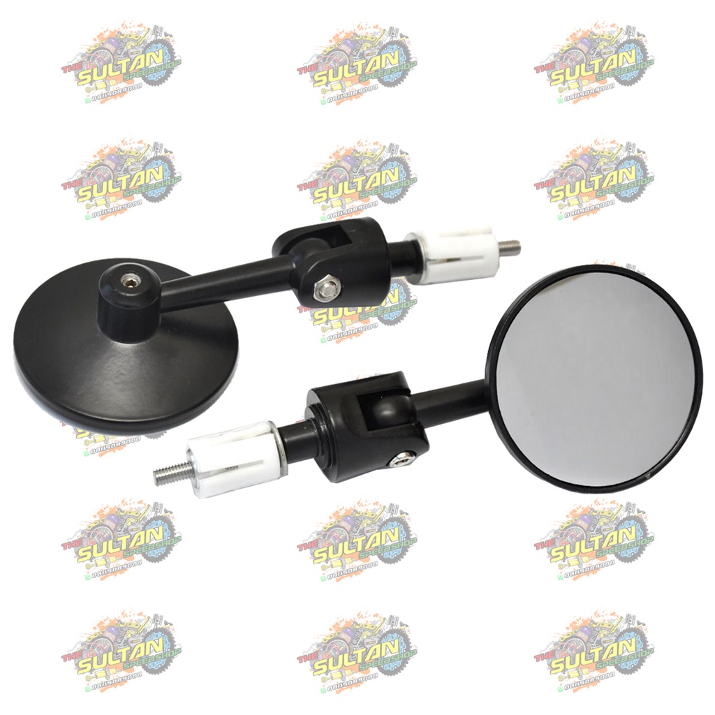 KACA SPION JALU BULAT UNIVERSAL BLACK BIRD