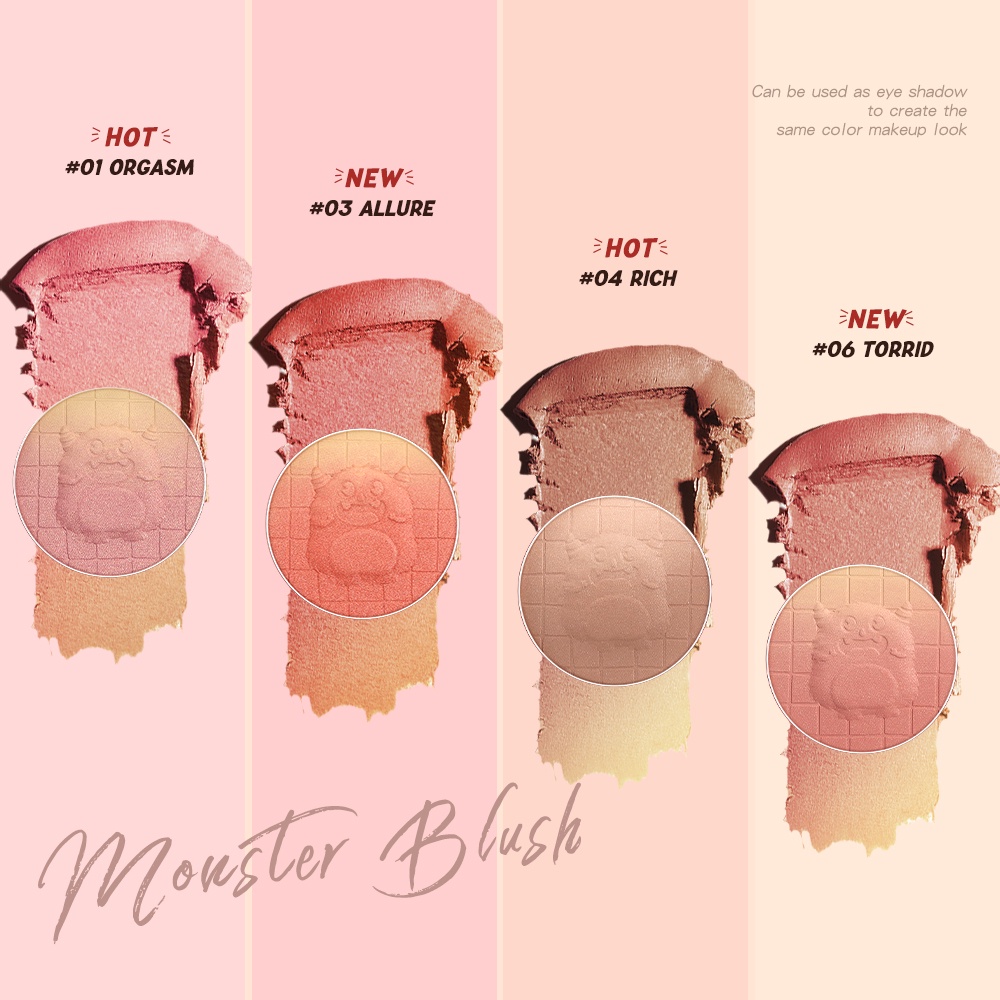 BANXEER Powder mist sweetheart monster blush