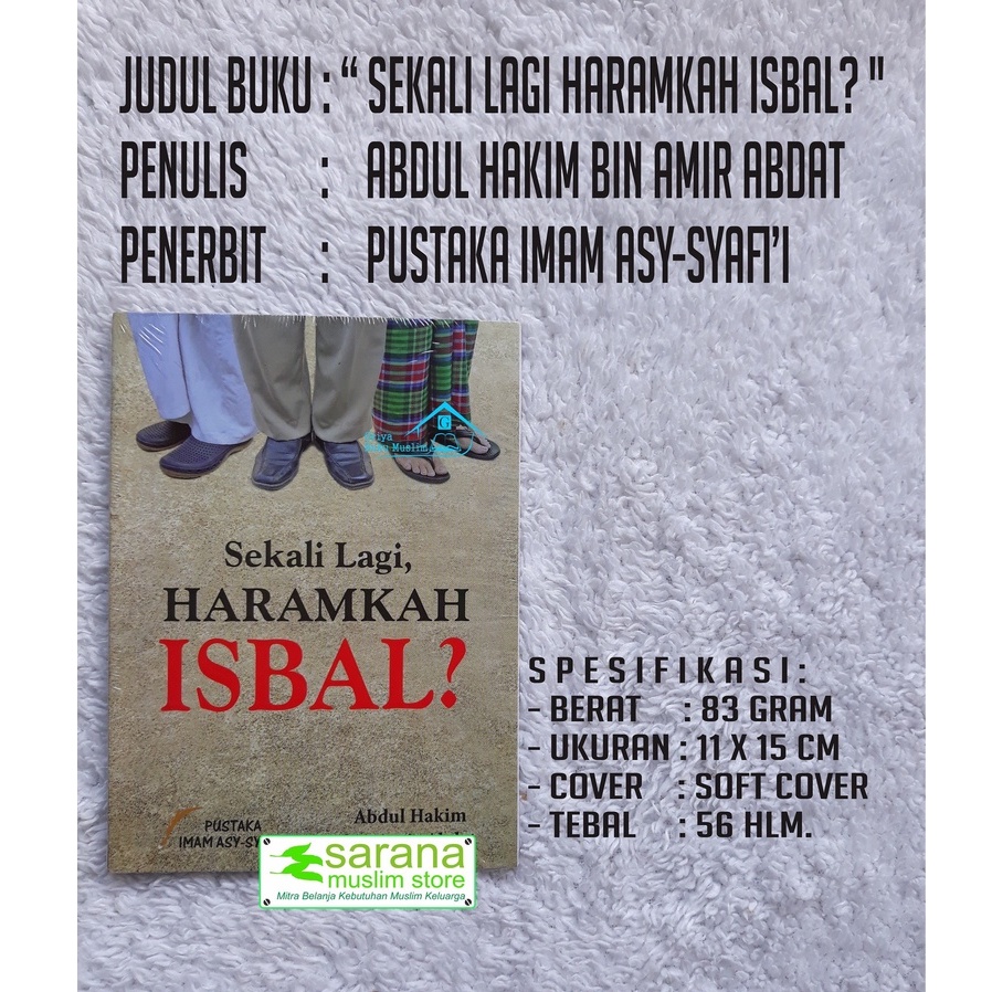 BUKU SEKALI LAGI, HARAMKAH ISBAL?