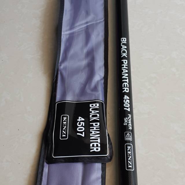 Tegek pancing kenzi black phanter 4507 super kaku