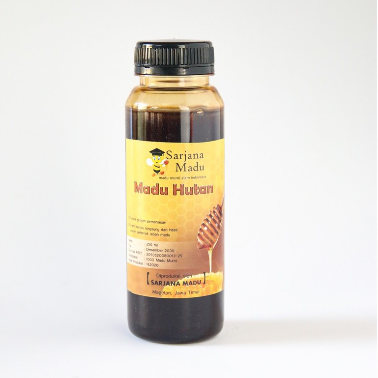 

Madu Murni Hutan Sialang 250 Ml Sarjana Madu - Madu Murni Asli 100%