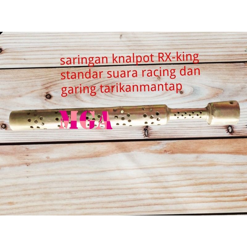 saringan knalpot rx-king  std  suara garing