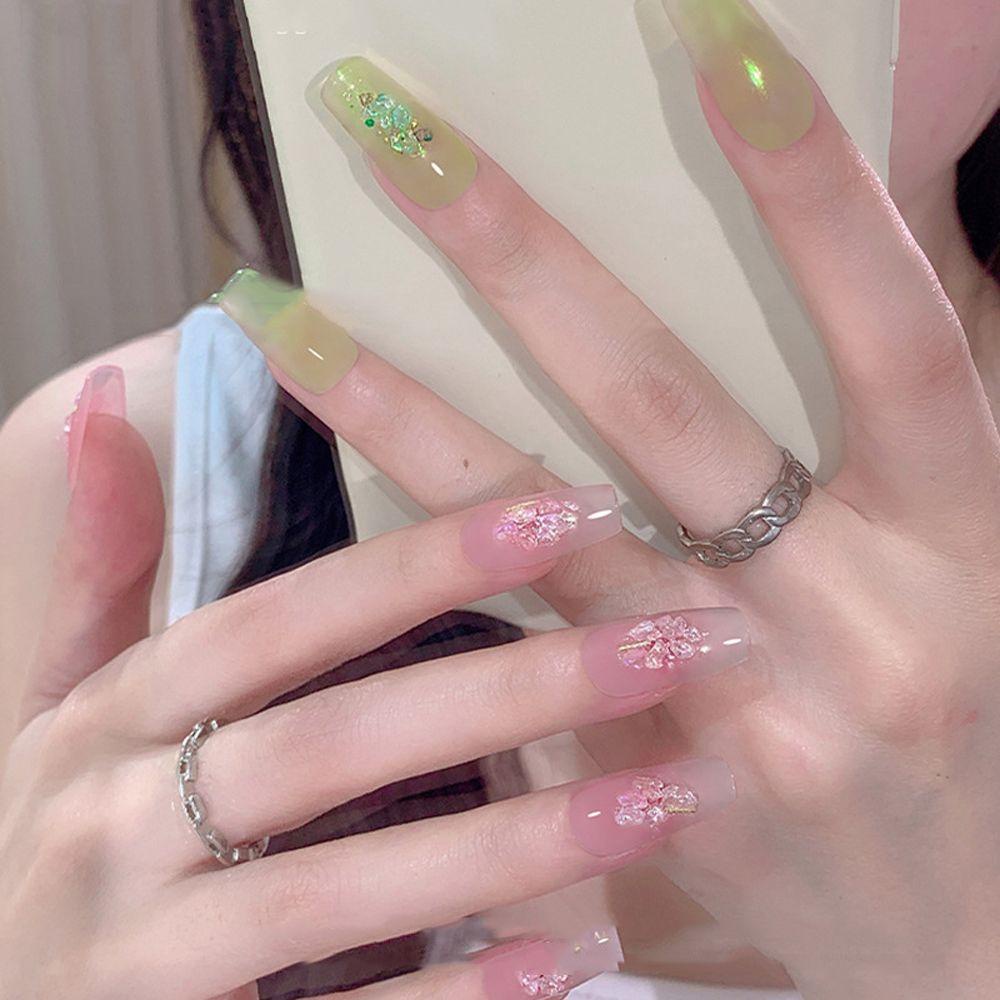 Mxbeauty Hiasan Nail Art Rhinestones 1kotak Batu Kristal Manikur Aksesoris DIY Craft Permata 3D Dekorasi Nail Art
