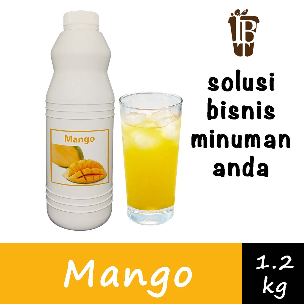 

Sirup Jus Konsentrat Buah Mangga. Mango Fruit Juice Syrup.