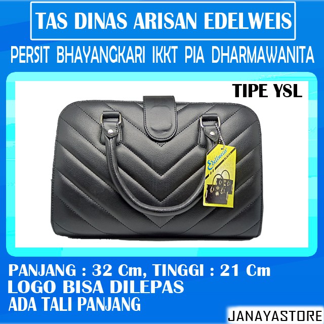 Tas Persit Bhayangkari Pia Jalasenatri TAS PSK GARIS SEGITIGA TERBALIK TAS MODEL YSL PSK PERSIT