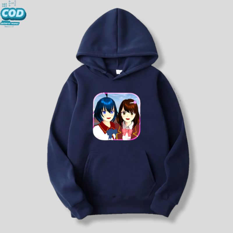 JAKET SWEATER HOODIE ANAK GAME SAKURA SCHOOL SIMULATOR LAKI-LAKI PEREMPUAN COWOK CEWEK UMUR 2-14 TAHUN TERMURAH NYACAKA PRODUCK