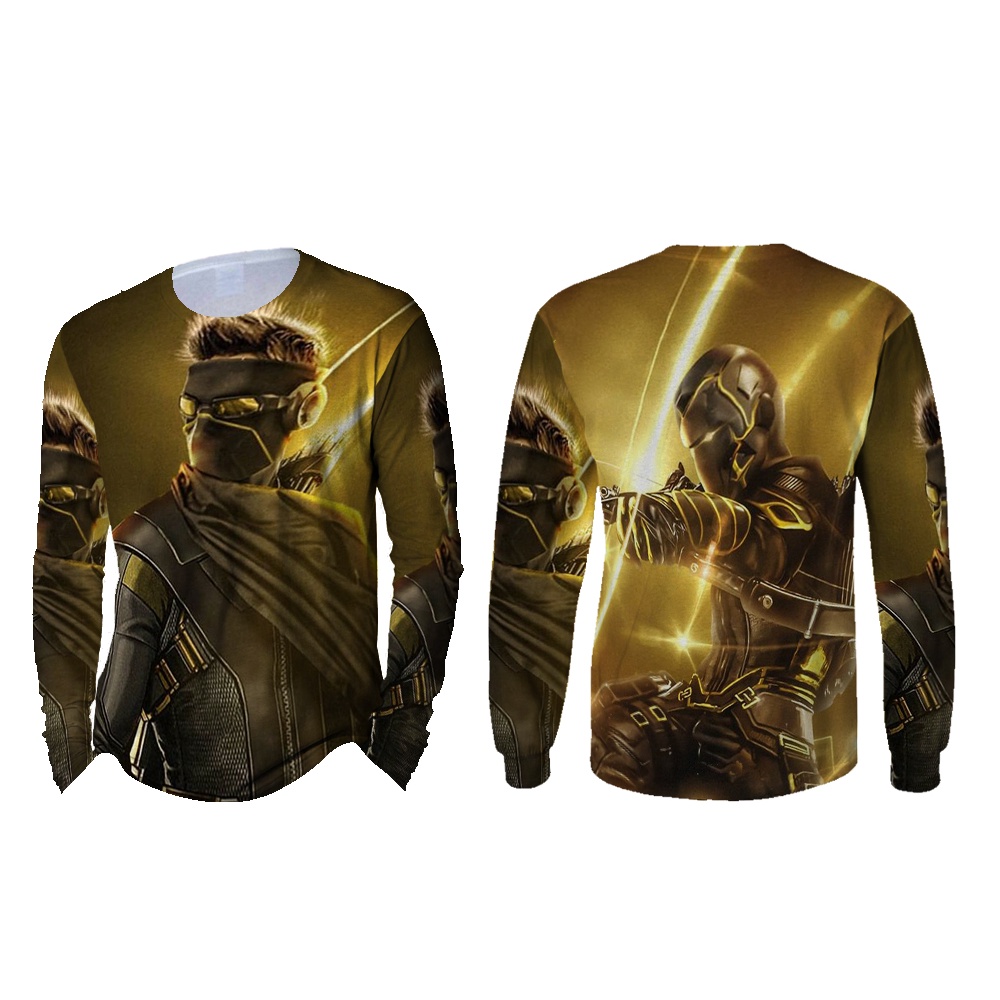 TiniShop - Kaos Custom Keren / Kaos Panjang Pria Design MARVEL RONIN 3D FullPrint