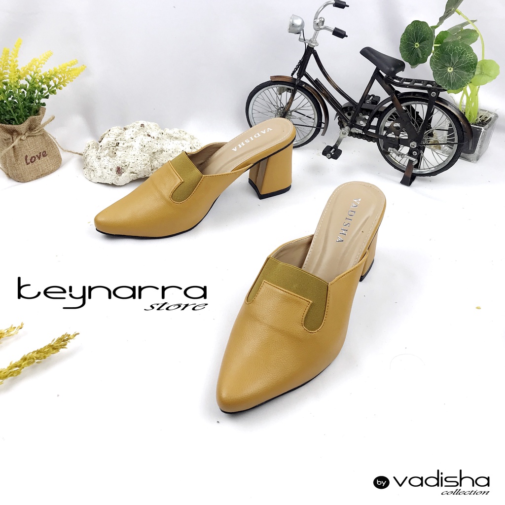 VADISHA DIANI Sendal Wanita, Sendal Heels/ Sendal Hak Tahu 7cm  RR-01 By.Keynarra Store