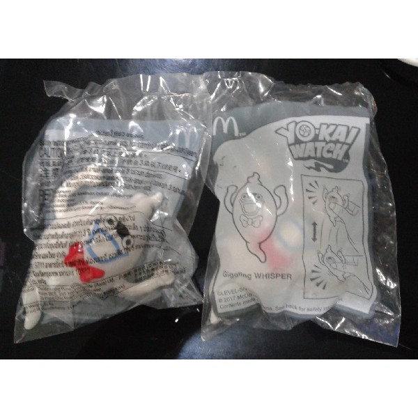 Mainan McD Happy Meal Yokai Watch Whisper