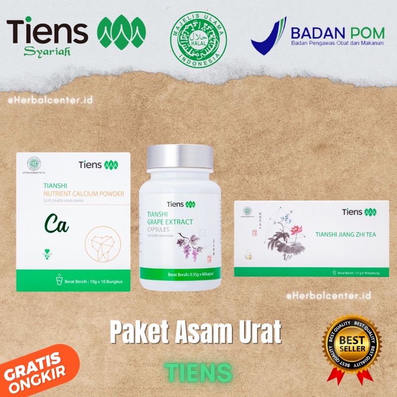 Paket Asam Urat Original Tiens