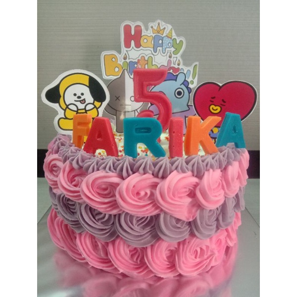 

Kue Ulang Tahun Topper Karakter