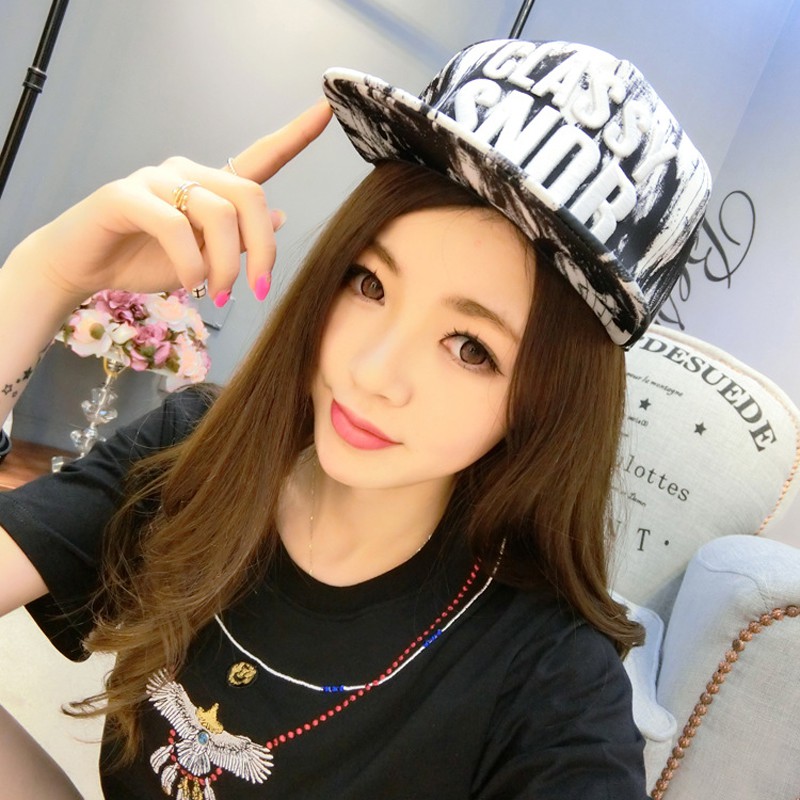 topi hip hop korea dye classy snob korean fashion cap (2C3) jto046