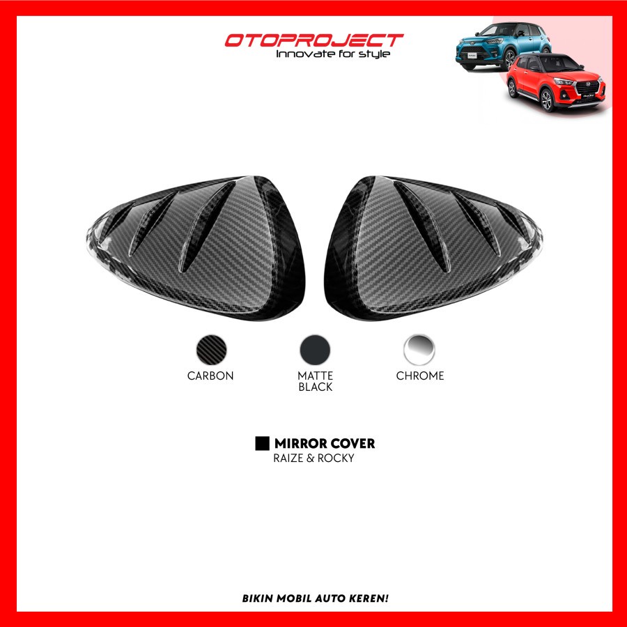 Cover Spion Mobil Raize Rocky All New Rush Terios Avanza Xenia Veloz 2019