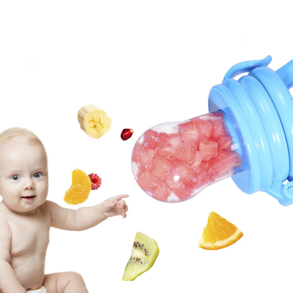 Empeng Dot Buah Untuk Bayi - AC 113 - 0 6 9 Bulan  mpeng kompeng dot buah Baby silikon food cup feeder alat tempat peralatan mpasi untuk buah kaldu keju Pigeon avent dodot makan endot bayi botol susu lucu huki karakter newborn