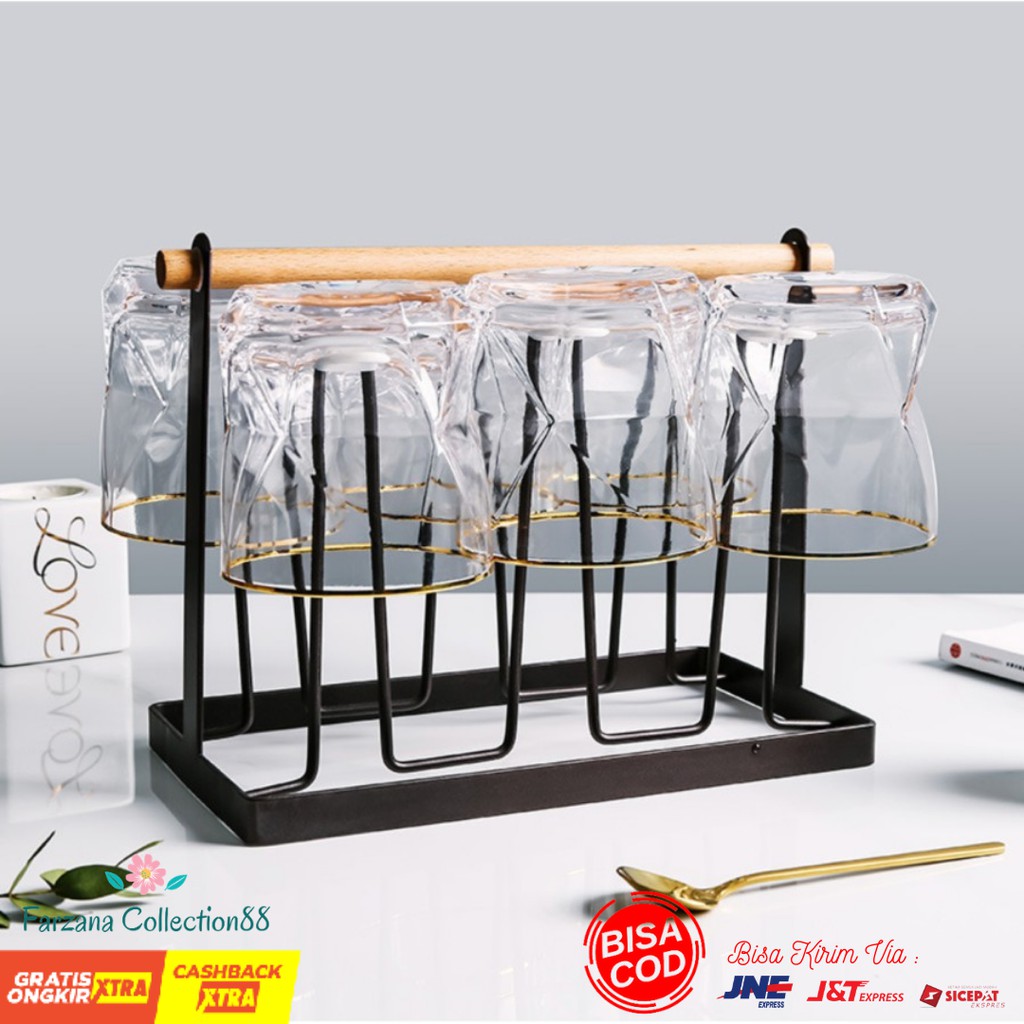 RAK / PERALATAN DAPUR / RAK SERBAGUNA / PERABOTAN RUMAH TANGGA MURAH / GELAS / PERLENGKAPAN DAPUR