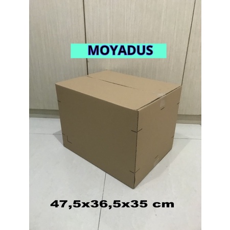 

Kardus Besar uk 47,5x36,5x35 cm untuk pindahan dll, code x18