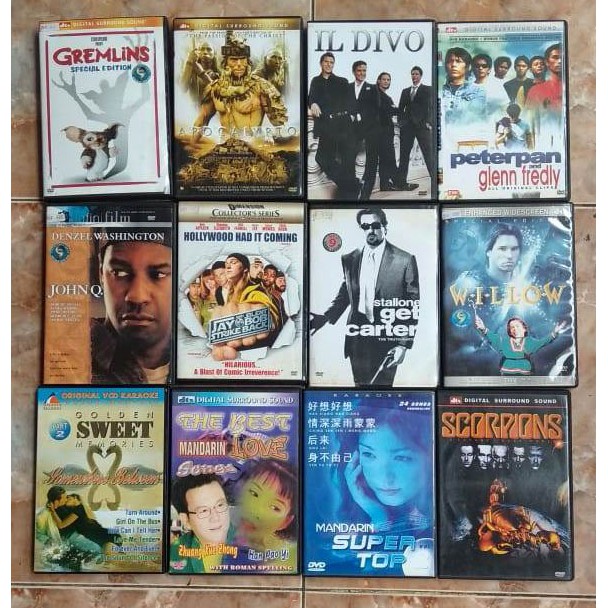 Film vcd - dvd bekas kondisi bagus 1