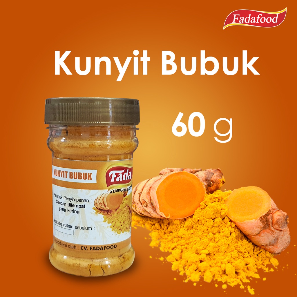 

KUNYIT BUBUK / TUMERIC POWDER / FADA REMPAH NUSANTARA