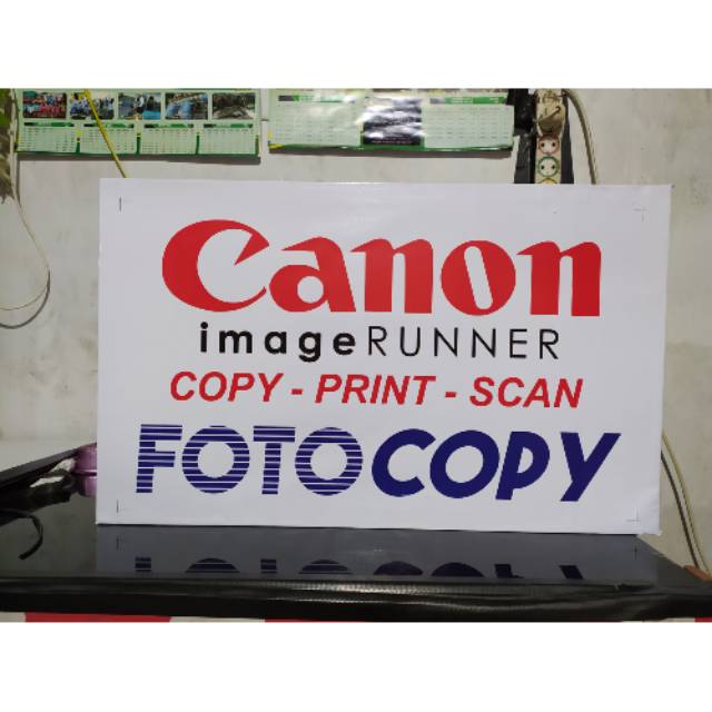 Neon Box Fotocopy Brilink Custom Banner Shopee Indonesia