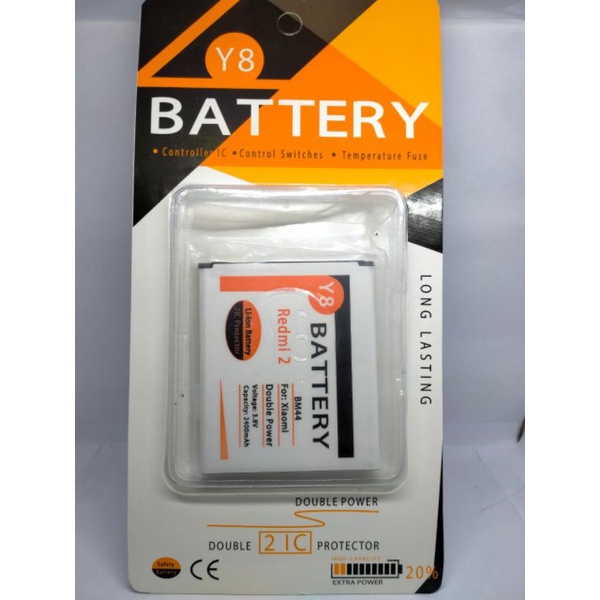 Batre Redmi 2 2S baterai BM44 Double power Li ion
