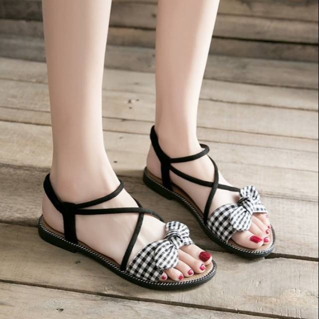 Mizuki Sandal Tali Wanita