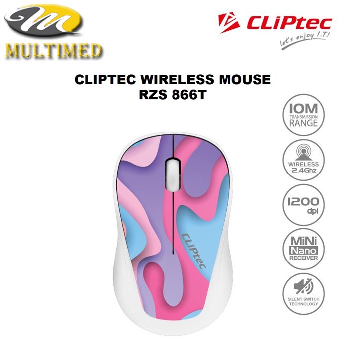 Mouse Wirelles Cliptec RZS866T Silent Original