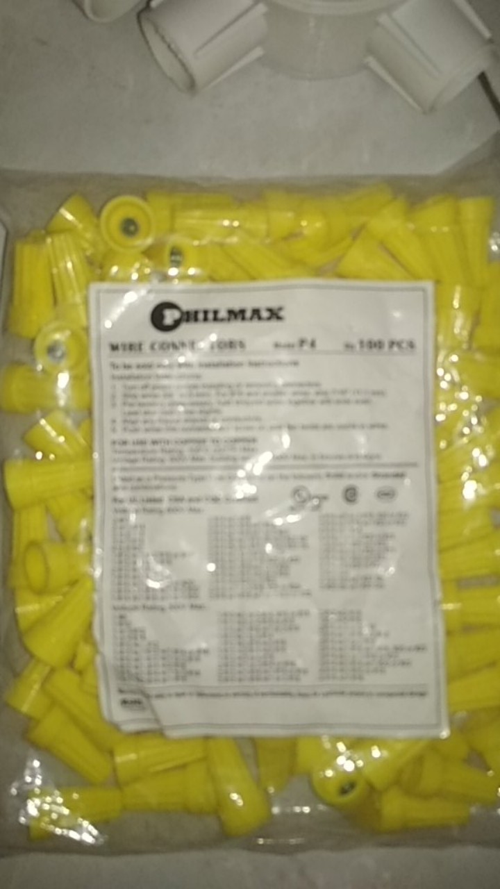 Lasdop Kabel Warna Kuning2- 4 Mm Merk Philmax