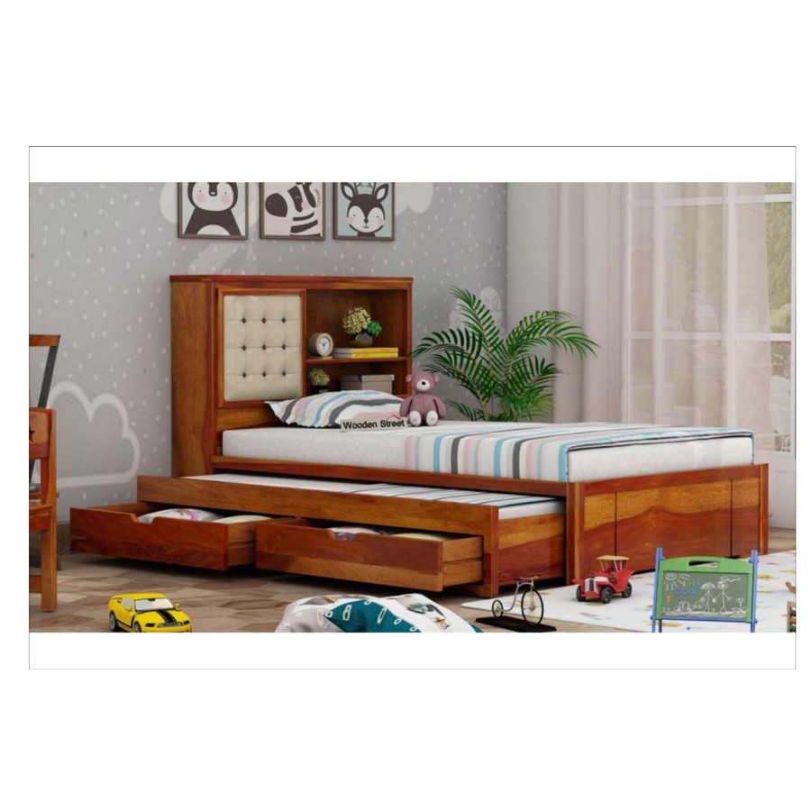 Dipan Sorong + Laci / Tempat Tidur Anak Laci