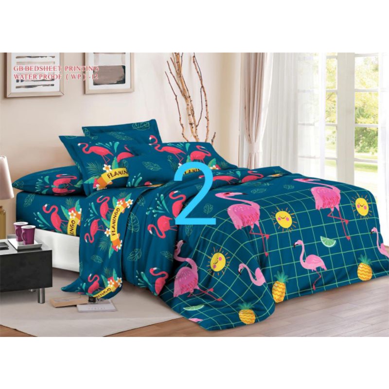 Sprei anti air ukur 90 100 140 160 180 200!! Sprei ompol sprei waterproof-2