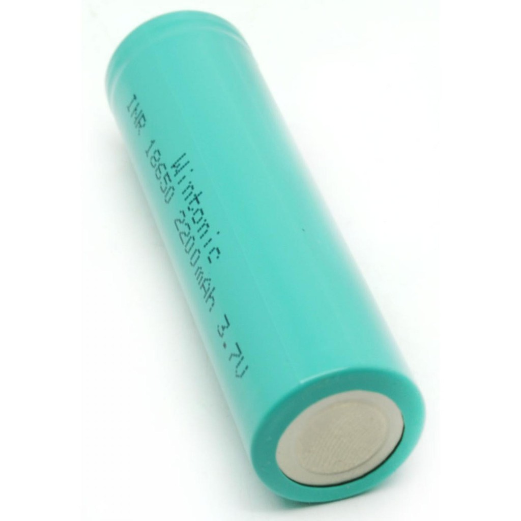 Hame Baterai 18650 INR 3.7V 2200mAh Flat Top