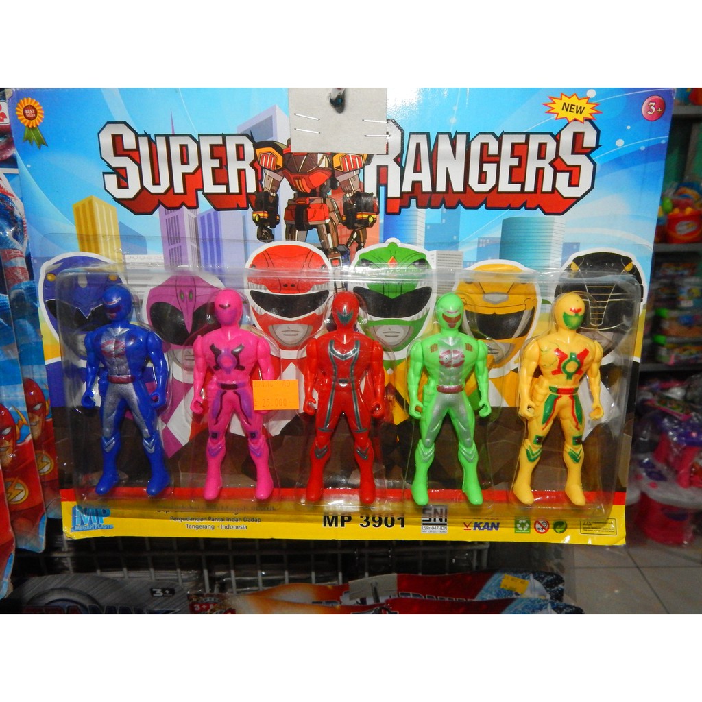 POWER RANGERS 1 SET ISI 5 MURAH