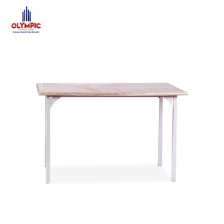  Olympic  Dinning Table Meja Makan Kayu  Include Kursi  6Pcs 