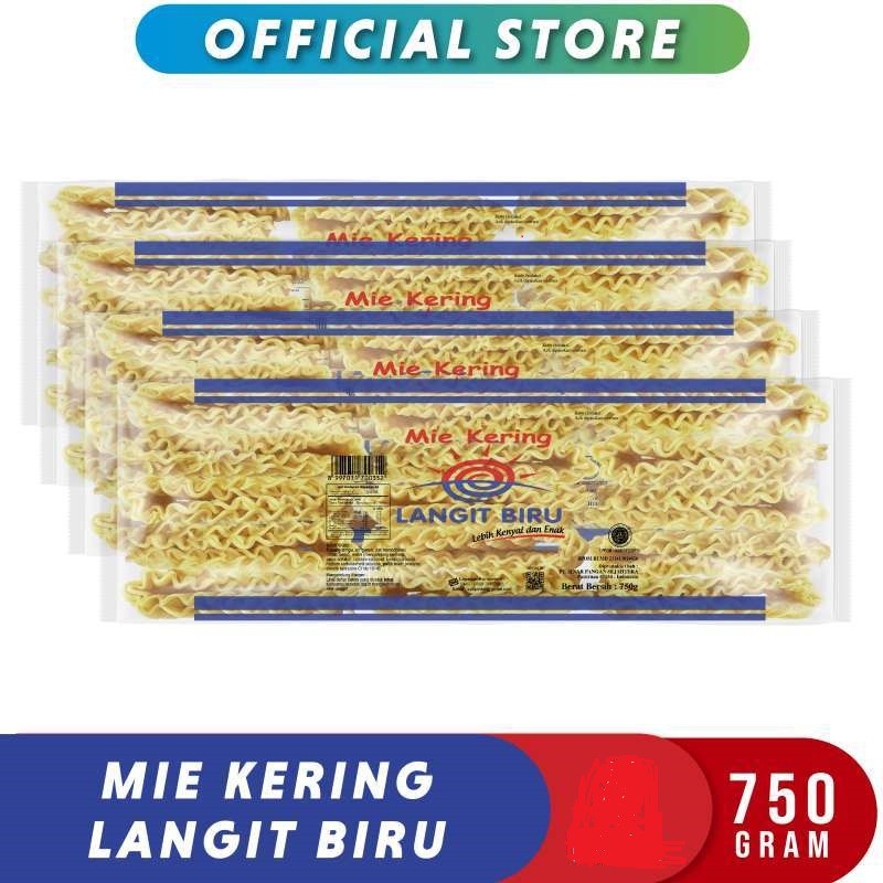 Mie Kering Langit Biru 750 gr 1 pack (SPS)