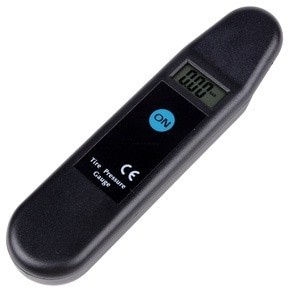 Digital LCD Tire Pressure Gauge - TG101 - Black