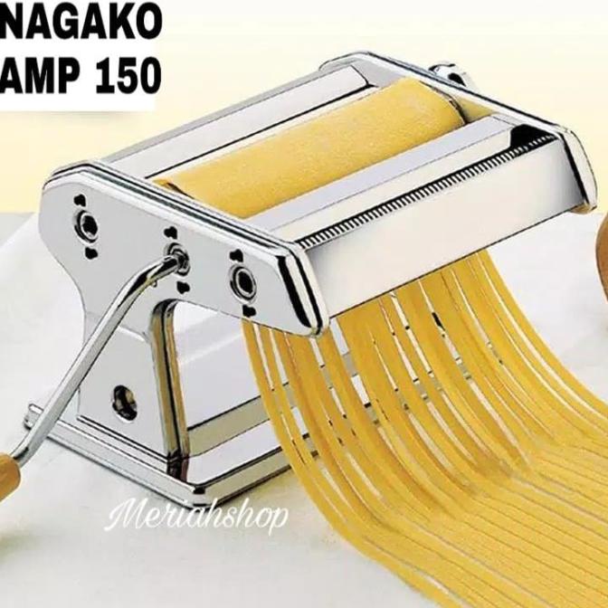] GILINGAN MIE MOLEN AMPIA PASTA MAKER NAGAKO MARCATO STAINLESS ATLAS